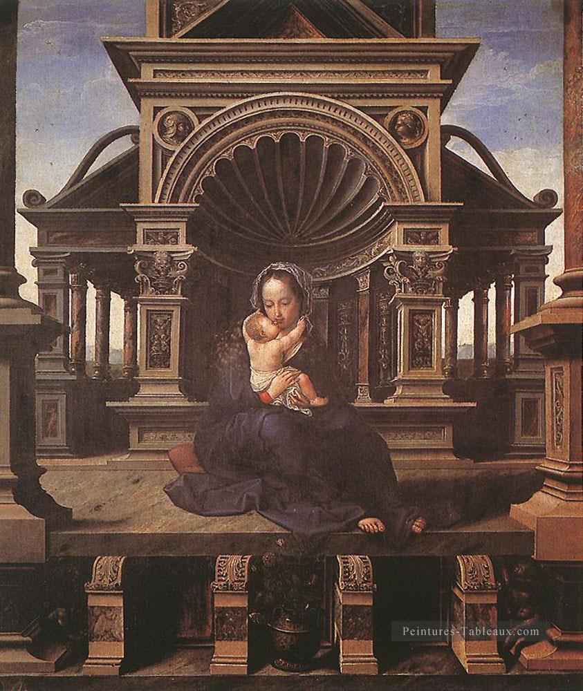 Vierge de Louvain Jan Mabuse Peintures à l'huile